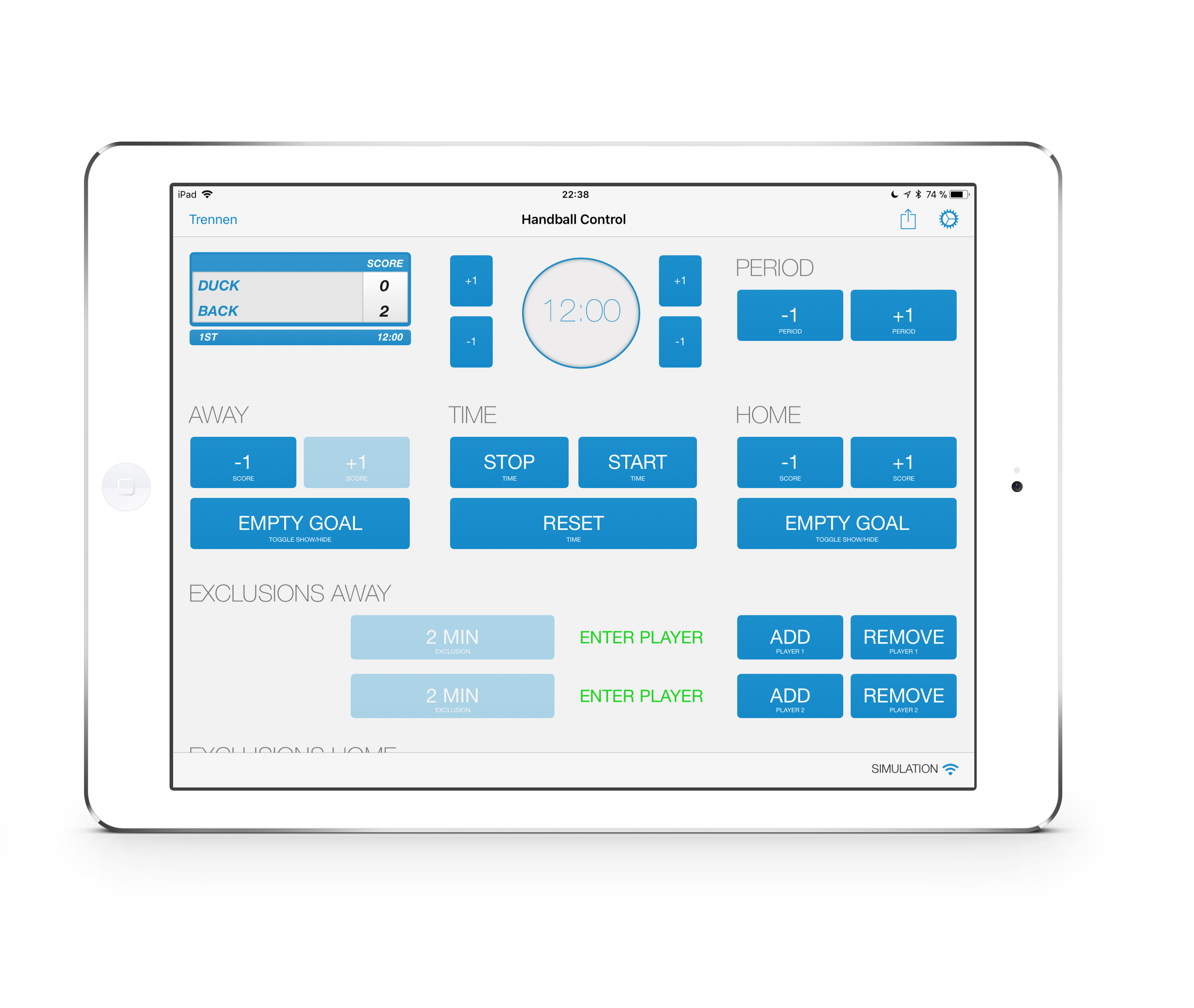 handball score live